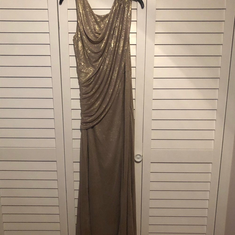 Alex Evenings gold dress